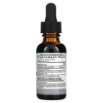 Odpowiedź natury, ekstrakt z liści tymianku, 1000 mg, 1 fl oz (30 ml)