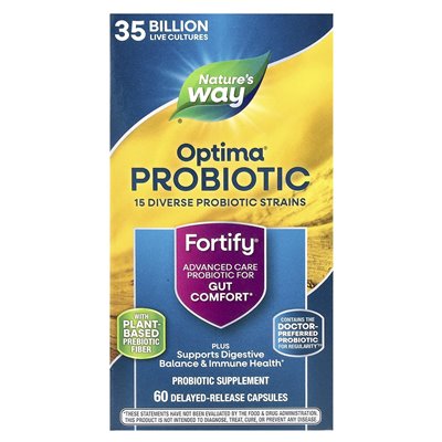 Nature's Way, Fortify®, Optima® Probiotic, 35 miliard Nature's Way, Fortify®, Optima® Probiotic, 35 miliard