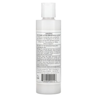 Maui Babe, Po Oparzeniu Lotion, Zwiększacz i Uzdrawiacz Opalenizny, 8 uncji (236 ml) Maui Babe, Po Oparzeniu Lotion, Zwiększacz i Uzdrawiacz Opalenizny, 8 uncji (236 ml)