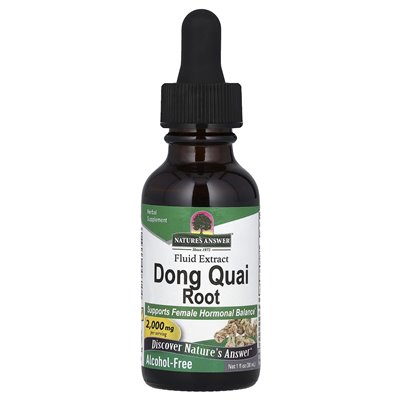 Nature's Answer, Dong Quai Root, Liquid Extract, Alcohol Free, 2000 mg, 1 fl oz (30 ml)