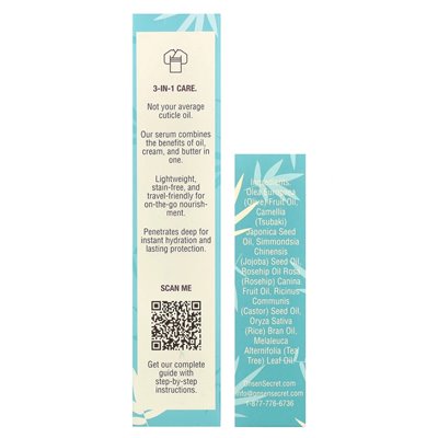 Onsen Secret, Nägel & Conditioner Cube & Nail Reboot Oil Set, 2-teiliges Set