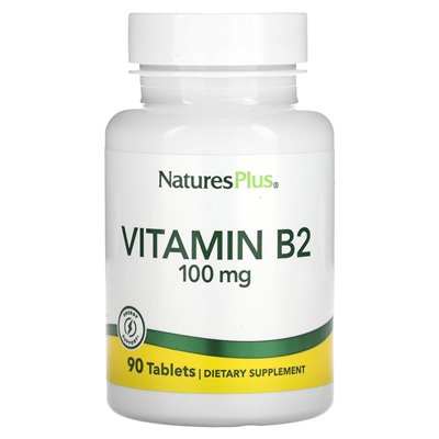 Naturesplus, Vitamin B-2, 100mg, 90 Tablets