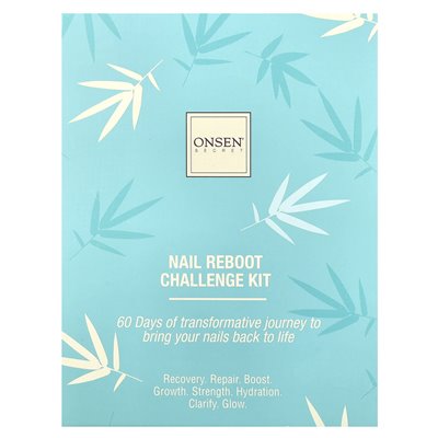 Onsen Secret Nail Reboot Challenge Kit, 5-teiliges Set
