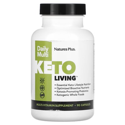 Naturesplus, Keto Living, Daily Multi, 90 Capsules