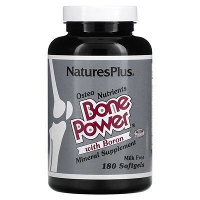 Naturesplus, moc kości z boru, 180 miękkich Naturesplus, moc kości z boru, 180 miękkich