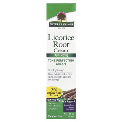 Odpowiedź natury, krem ​​z korzenia lukrecji, 1,7 fl oz (50 ml)