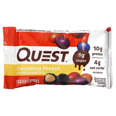 Quest Nutrition, Chocolate Peanut Candy, 4 Packs 1.73 oz (49 g)