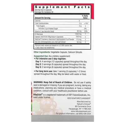 Nature's Answer, UT Answer, 1955 mg, 90 Vegetarian Capsules (651.66 mg per capsule) Nature's Answer, UT Answer, 1955 mg, 90 Vegetarian Capsules (651.66 mg per capsule)