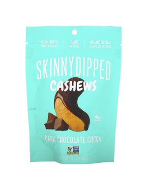 SkinnyDipped, Skinny Dipped Chestnuts, Dark Chocolate Cocoa, 3.5 oz (99 g) SkinnyDipped, Skinny Dipped Chestnuts, Dark Chocolate Cocoa, 3.5 oz (99 g)