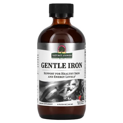 Nature's Answer, Sanftes Eisen, natürliche Beerenmischung, 8 fl oz (240 ml)