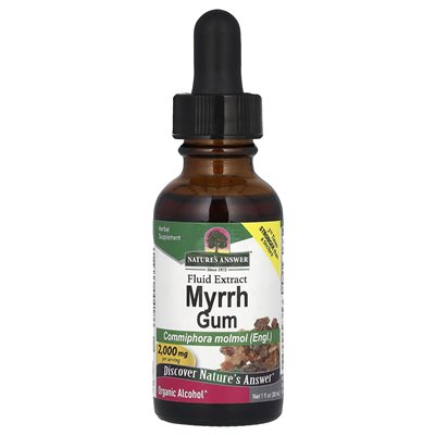 Odpowiedź natury, guma Myrrh, 2000 mg, 1 fl oz (30 ml)