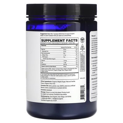 Ora, Good As Gold, Golden Milk Turmeric Powder, 12.87 oz (365 g) Ora, Good As Gold, Golden Milk Turmeric Powder, 12.87 oz (365 g)