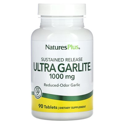 Naturesplus, Ultra Garlite Long Release, 1000 mg, 90 Tabletten