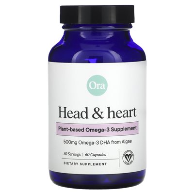 Ora, Head & Heart, 250 mg, 60 capsules