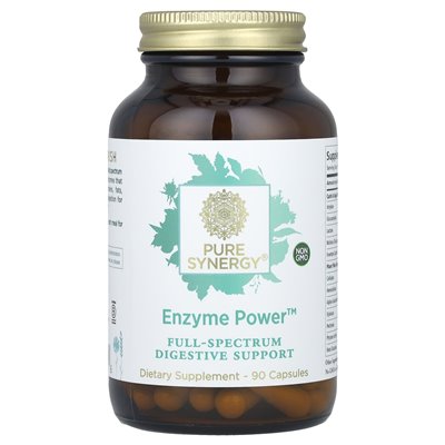 Pure Synergy, Enzyme Power ™, 90 kapsułek Pure Synergy, Enzyme Power ™, 90 kapsułek