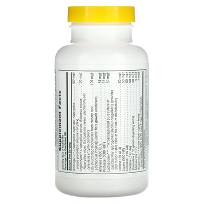 Naturesplus, Acti-Zyme, 180 vegan capsules