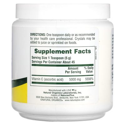 Naturesplus Vitamin C Mikrokristalle 8oz (227g)