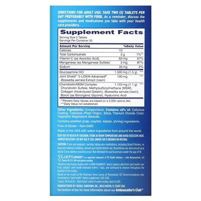 Osteo bi-flex, joint health, triple strength, 40 coated tablets