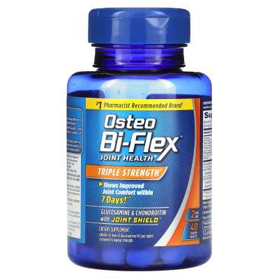 Osteo bi-flex, joint health, triple strength, 40 coated tablets
