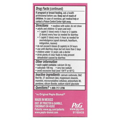 Pepto Bismol, Pepto Bismol Ultra, 24 Caplets