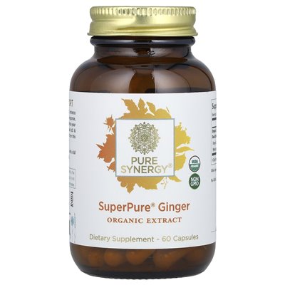 Pure Synergy, SuperPure® Ingwer, 60 Kapseln