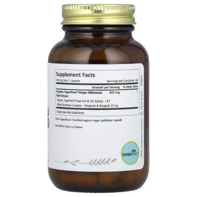 Pure Synergy, SuperPure® Ingwer, 60 Kapseln