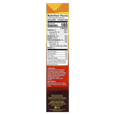 Nairn's, Oat Grahams, Gluten Free, Ginger, 5.64 oz (160 g)