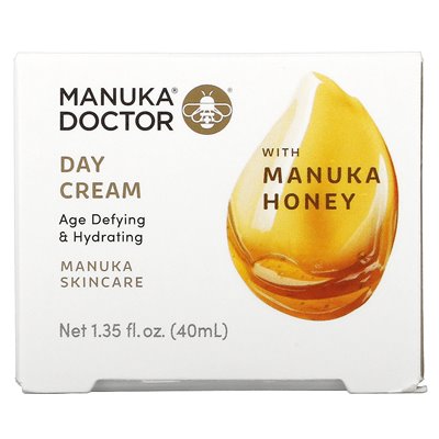Manuka Doctor, Day Cream z miodem Manuka, 1,35 fl oz (40 ml) Manuka Doctor, Day Cream z miodem Manuka, 1,35 fl oz (40 ml)