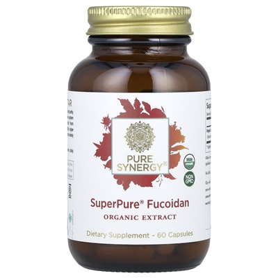 Pure Synergy, SuperPure® Fucoidan, 60 Capsules