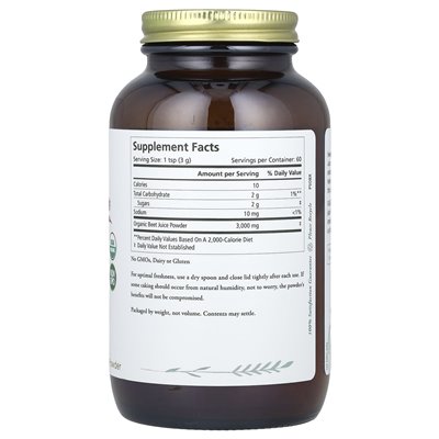 Czysta synergia, burak, sok organiczny proszek, 6,4 uncji (180 g)