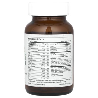 Pure Synergy, Vita-Min Balance, 2 Kobiet dziennie multiwitamina, 60 tabletek