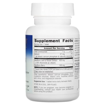 Planetary Herbale, Full Spectrum ™ Hawthorn Extrac, 550 mg, 60 tabletek Planetary Herbale, Full Spectrum ™ Hawthorn Extrac, 550 mg, 60 tabletek