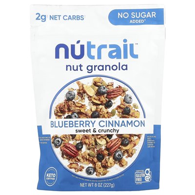 Nutrail, orzechowa muesli, cynamon jagodowy, 8 uncji (227 g) Nutrail, orzechowa muesli, cynamon jagodowy, 8 uncji (227 g)