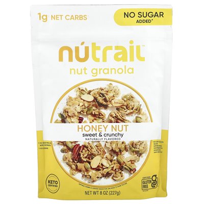 Nutrail, Nuss-Müsli, Honignüsse, 8 oz (227 g)