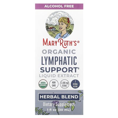 Maryruth's, organiczny płynny ekstrakt limfatyczny, bez alkoholu, 1 fl oz (30 ml)
