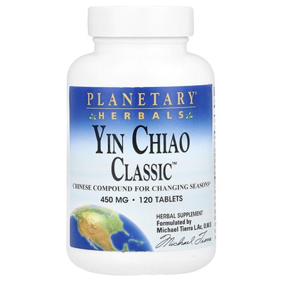 Planetary Herbals, Yin Chiao Classic ™, 120 Tabletten