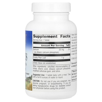 Planetary Nutrition, Full Spectrum ™ Nopal Cactus, 1000 mg, 60 Tabletten