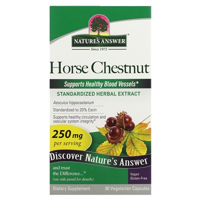 Nature's Answer, Horse Chestnut, 250mg, 90 Vegetarian Capsules