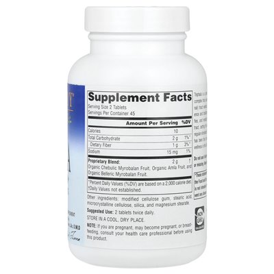 Planetary Herbals, Triphala, 90 tabletek