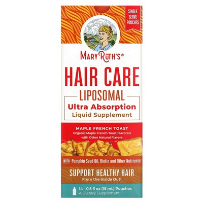 Maryruth's, Hair Care Liposomal, Maple French Toast, 14 Gramm, 0,5 fl oz (15 ml)