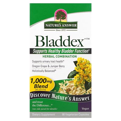 Nature's Answer, Bladdex, 1000 mg, 90 vegetarische Kapseln (500 mg pro Kapsel)