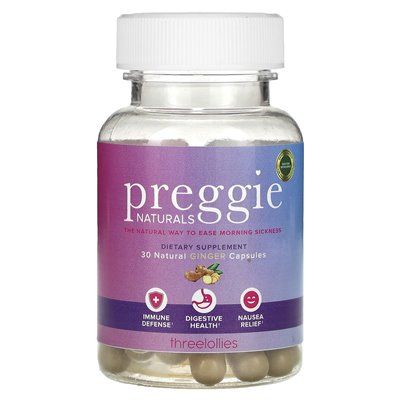 Pregie, naturalny imbir, 30 kapsułek Pregie, naturalny imbir, 30 kapsułek