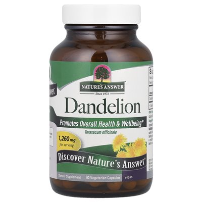 Nature's Answer, Dandelion, 1,260 mg, 90 Vegetarian Capsules (420 mg per capsule)