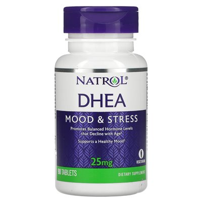 Natrol, Dhea, 25 mg, 90 tabletek