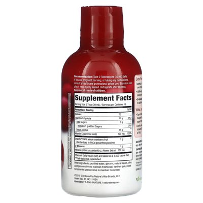 Nature's Way, Cranrx, Flüssige Cranberry, 16 fl oz (480 ml)
