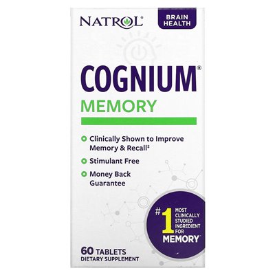 Natrol, pamięć pozbawiona, 60 tabletek Natrol, pamięć pozbawiona, 60 tabletek