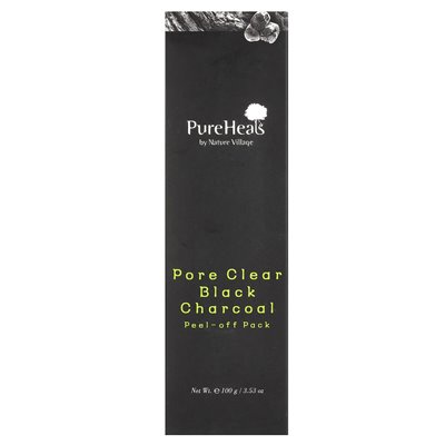 PureHeals, Peel-Off-Packung, für klare schwarze Warcoal, 3,53 Unzen (100 g)