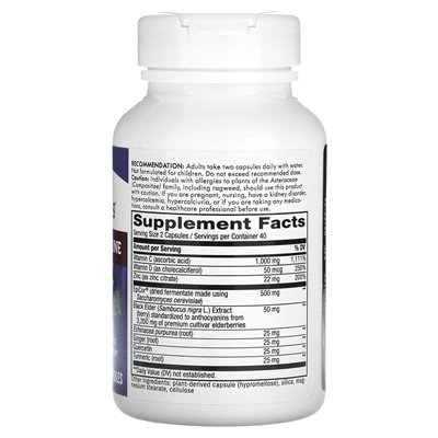 Nature's Way, Sambucus Advanced immun, 80 kapsułek