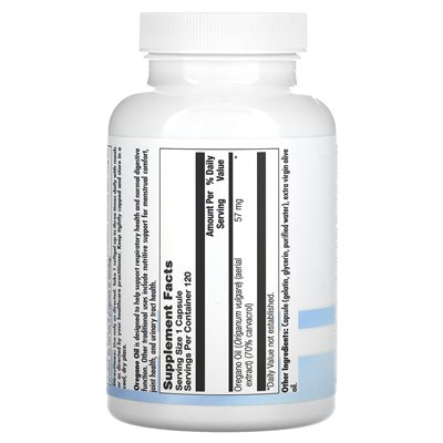 Biogeneza Nutra, olej oregano, 120 miękkich