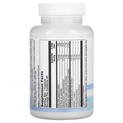 Biogeneza Nutra, biothyro, 60 kapsułek